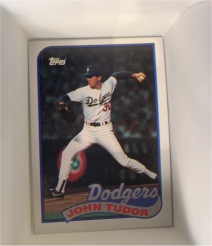 1989 Topps #35 John Tudor — front
