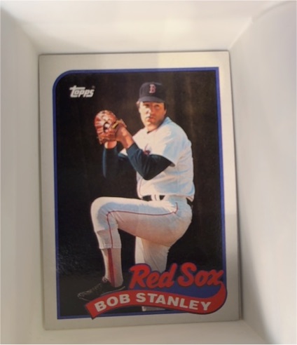 1989 Topps #37 Bob Stanley — front