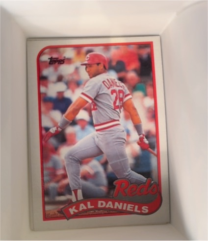 1989 Topps #45 Kal Daniels — front