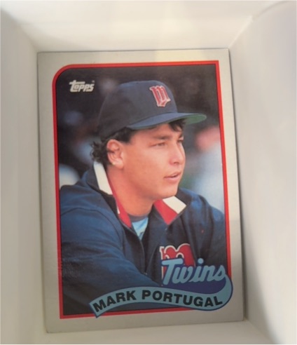 1989 Topps #46 Mark Portugal — front