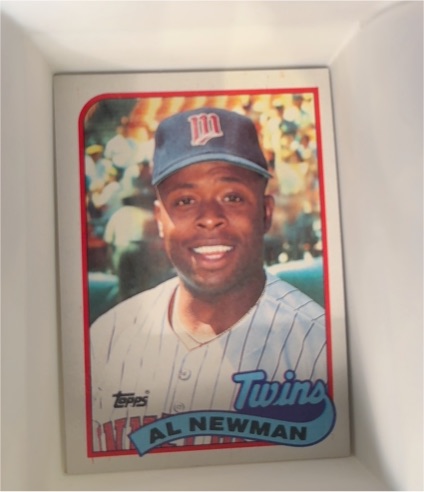 1989 Topps #503 Al Newman — front