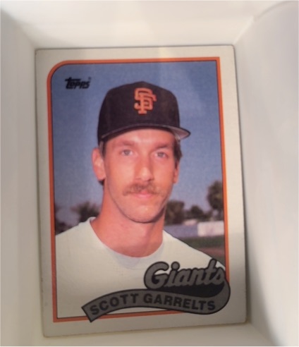 1989 Topps #703 Scott Garrelts — front