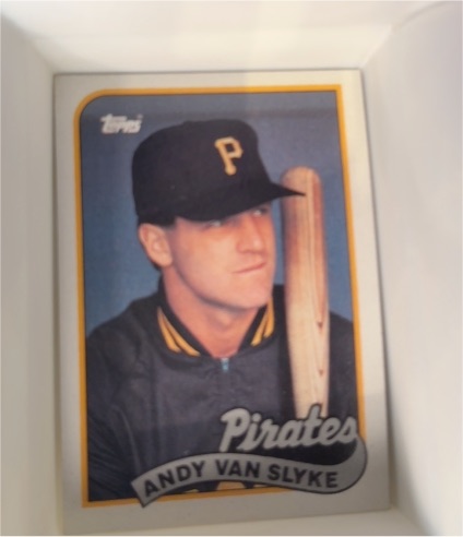 1989 Topps #350 Andy Van Slyke — front