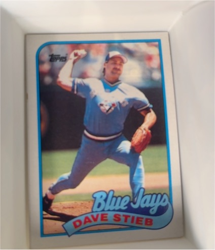 1989 Topps #460 Dave Stieb — front