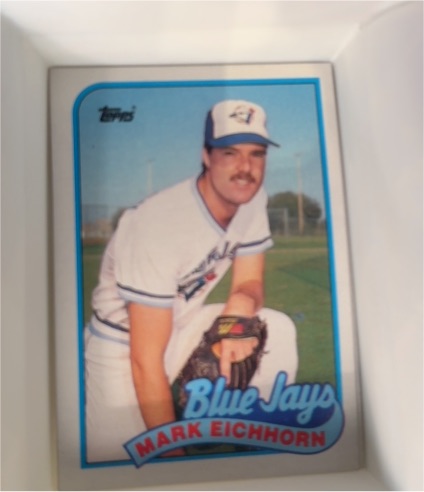 1989 Topps #274 Mark Eichhorn — front