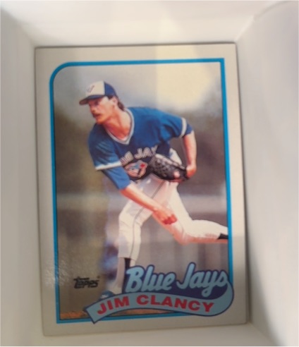 1989 Topps #219 Jim Clancy — front