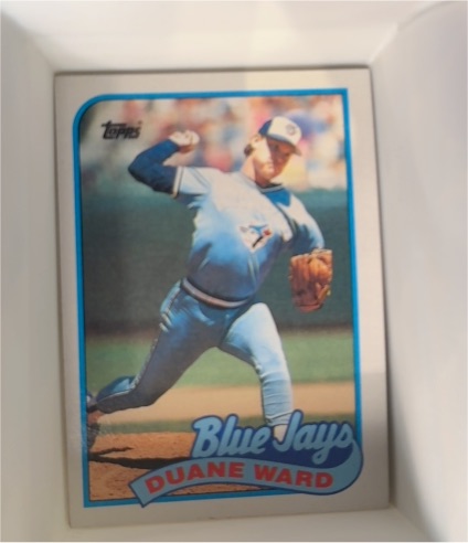 1989 Topps #502 Duane Ward — front