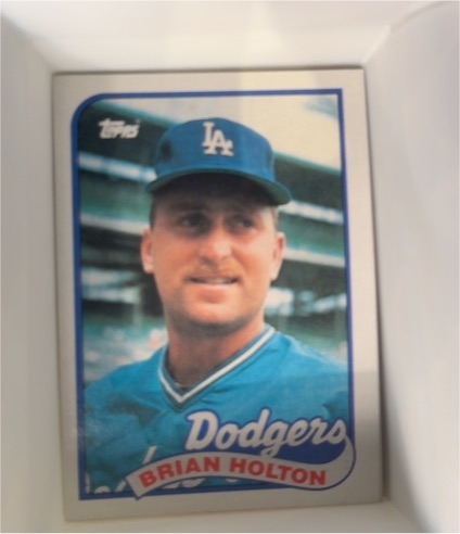 1989 Topps #368 Brian Holton — front