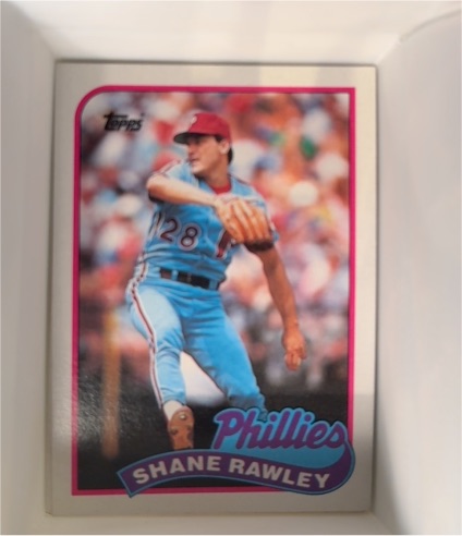 1989 Topps #494 Shane Rawley — front