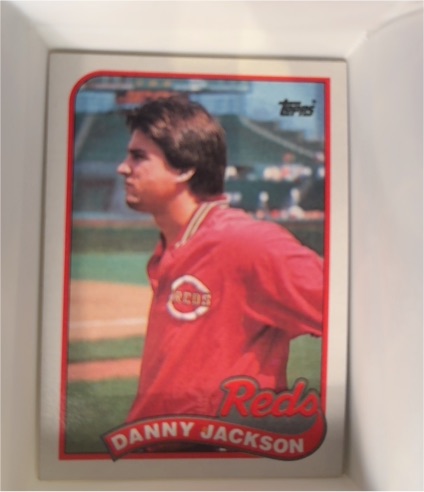 1989 Topps #730 Danny Jackson — front