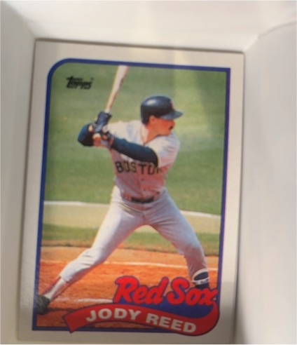 1989 Topps #734 Jody Reed — front