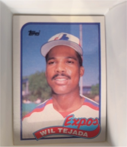 1989 Topps #747 Wil Tejada — front