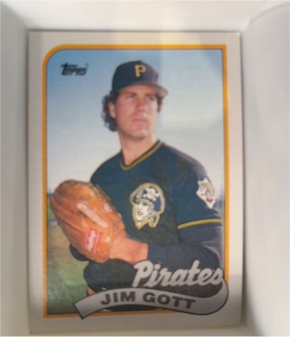1989 Topps #752 Jim Gott — front