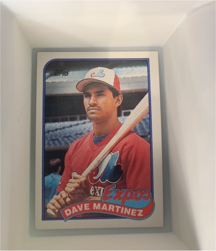 1989 Topps #763 Dave Martinez — front