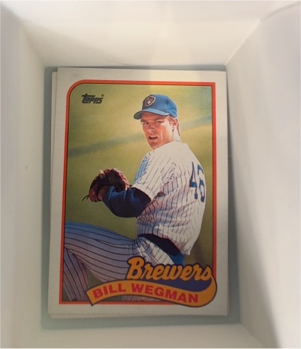 1989 Topps #768 Bill Wegman — front