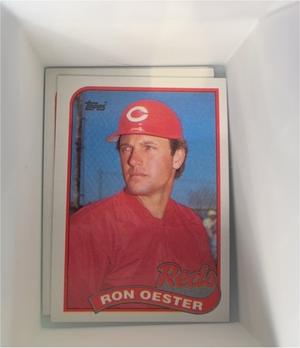 1989 Topps #772 Ron Oester — front