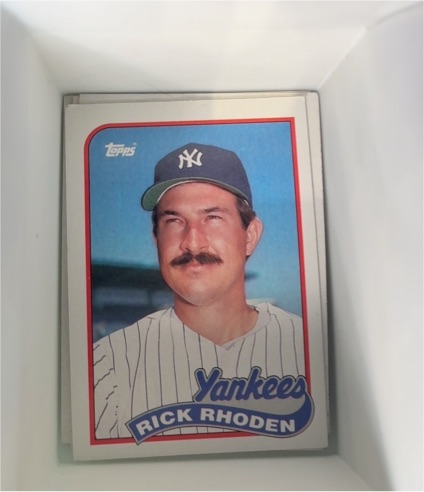 1989 Topps #18 Rick Rhoden — front