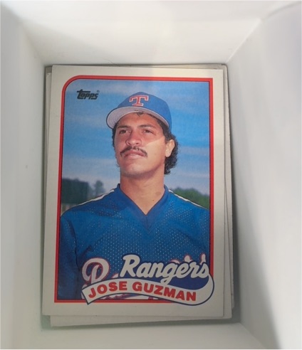 1989 Topps #462 Jose Guzman — front