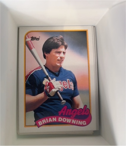 1989 Topps #17 Brian Downing — front