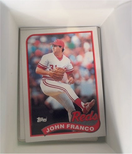 1989 Topps #290 John Franco — front