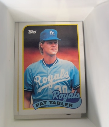1989 Topps #56 Pat Tabler — front