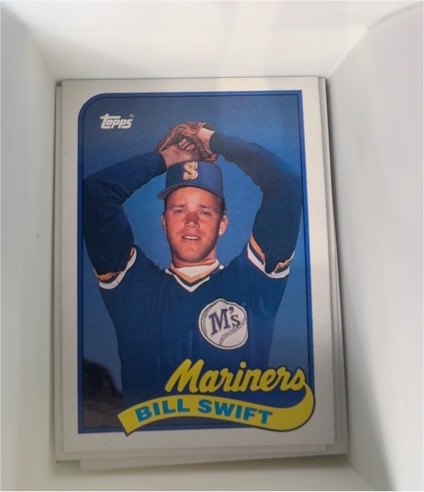 1989 Topps #712 Bill Swift — front