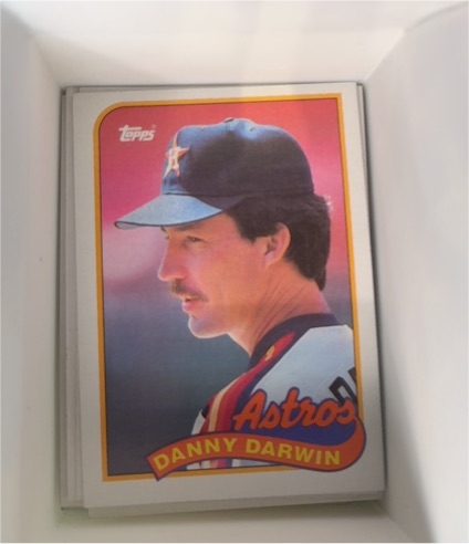 1989 Topps #719 Danny Darwin Houston Astros — front