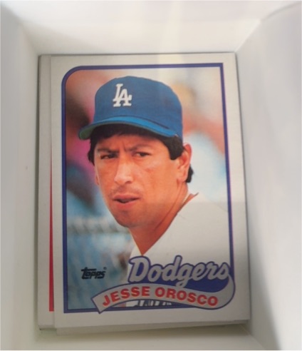 1989 Topps #513 Jesse Orosco — front