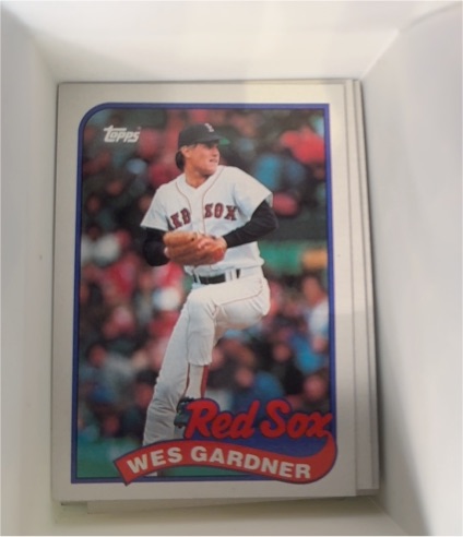 1989 Topps #526 Wes Gardner — front