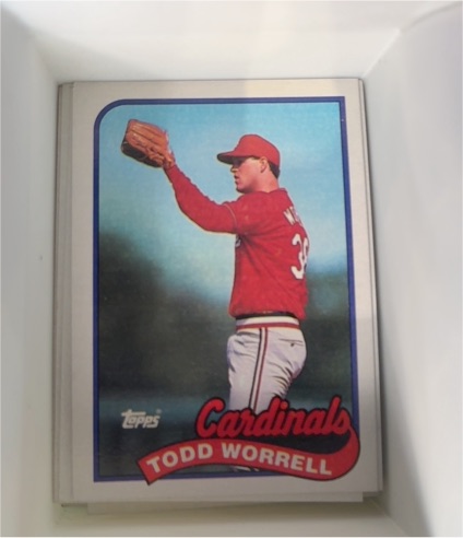 1989 Topps #535 Todd Worrell — front