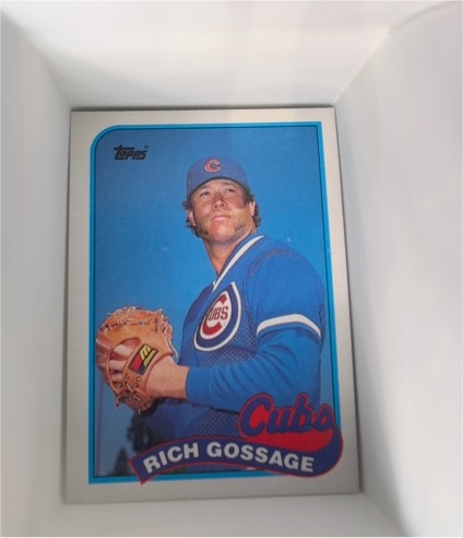 1989 Topps #415 Rich Gossage Chicago Cubs — front