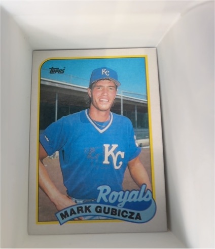 1989 Topps #430 Mark Gubicza — front