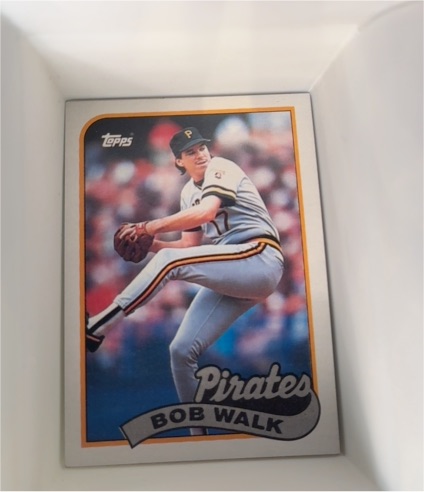 1989 Topps #504 Bob Walk — front