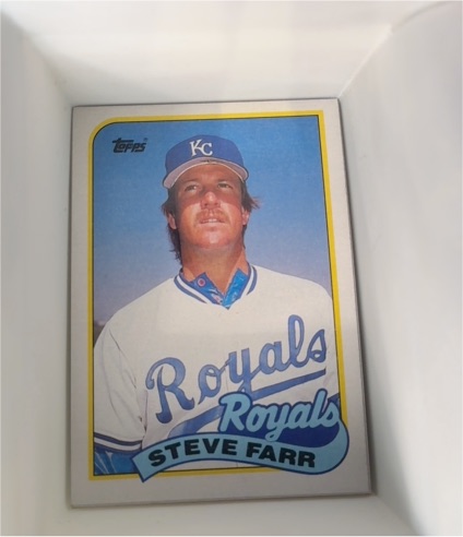 1989 Topps #507 Steve Farr — front