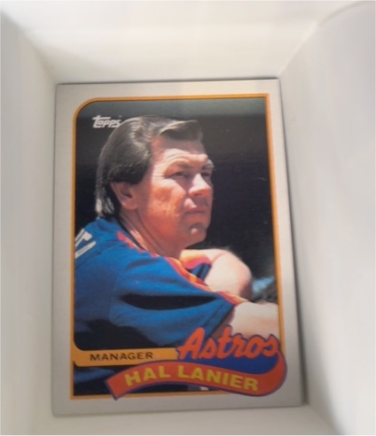 1989 Topps #164 Hal Lanier — front
