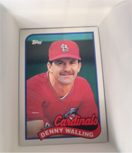 1989 Topps #196 Denny Walling — front