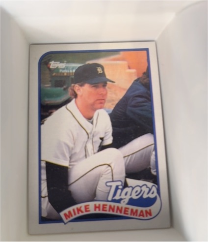 1989 Topps #365 Mike Henneman — front