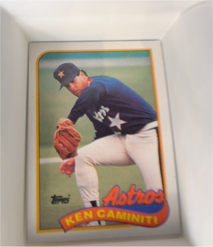 1989 Topps #369 Ken Caminiti — front