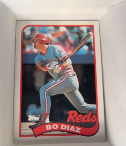 1989 Topps #422 Bo Diaz — front