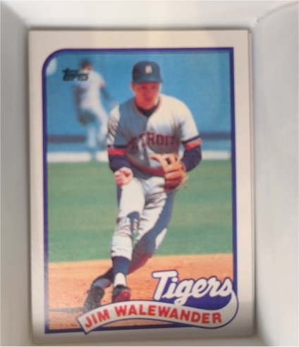 1989 Topps #467 Jim Walewander — front