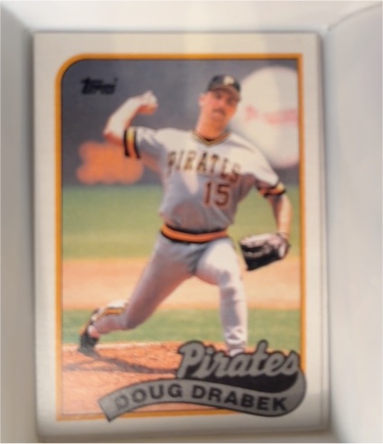 1989 Topps #478 Doug Drabek — front