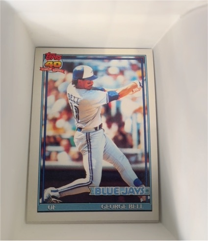 1991 Topps #440 George Bell — front