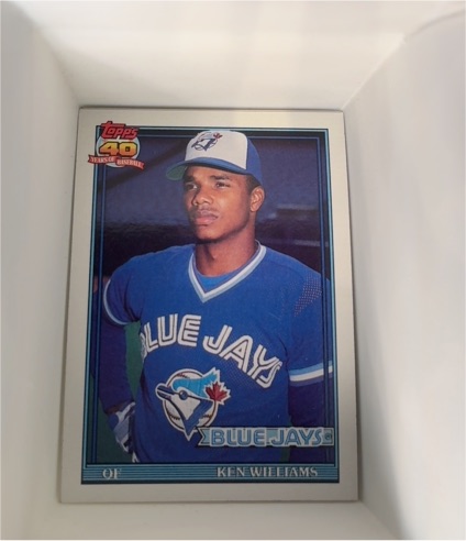 1991 Topps #274 Ken Williams — front