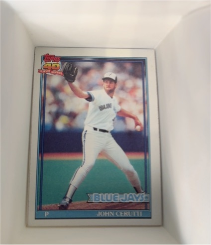 1991 Topps #687 John Cerutti — front