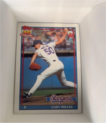 1991 Topps #54 Gary Mielke — front