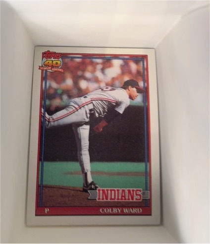 1991 Topps #31 Colby Ward — front