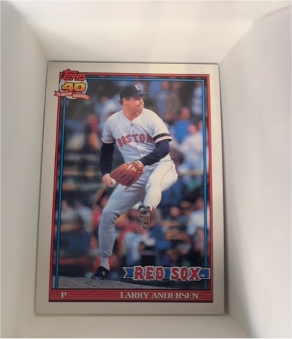 1991 Topps 40 Years of Baseball #761 Larry Andersen — front