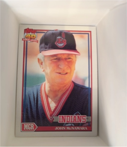 1991 Topps #549 John McNamara — front