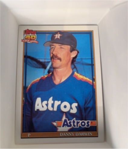 1991 Topps #666 Danny Darwin — front