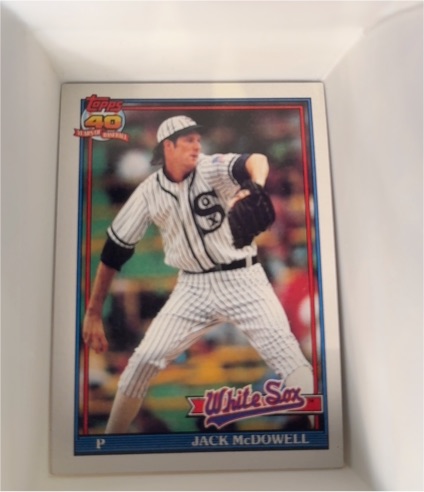 1991 Topps 40 Years of Baseball #219 Jack McDowell — front